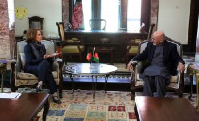 Afghans Cannot Tolerate Imposed War Anymore, Ghani Tells US Envoy